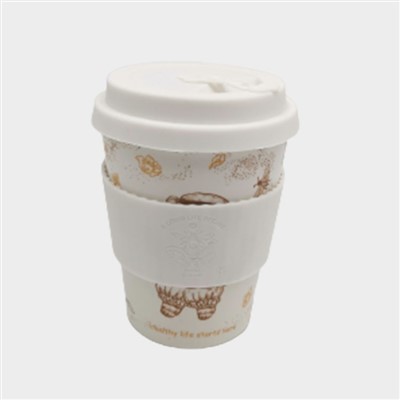 فنجان های قهوه قابل استفاده مجدد سازگار با محیط زیست چاپ شده